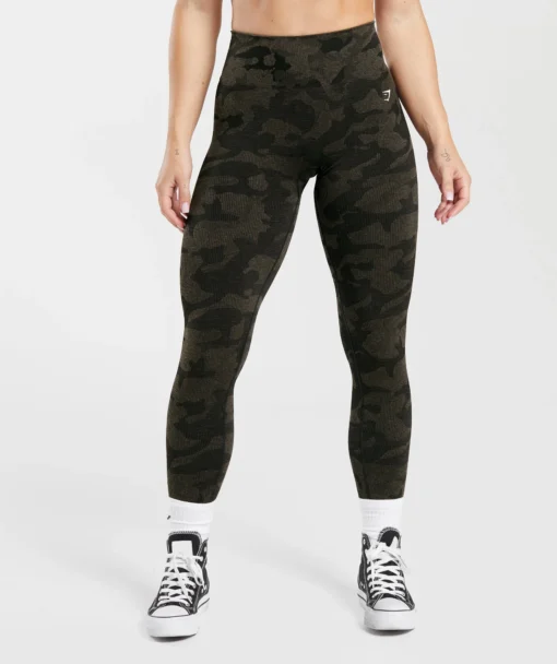 ADAPT CAMO SEAMLESS RIBBED LEGGINGS FOR SALE